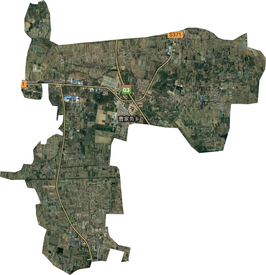 曹家務鄉衛星圖