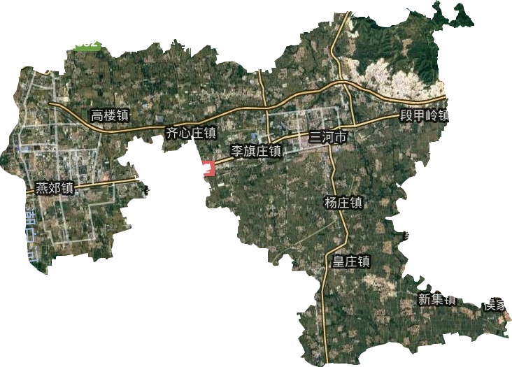 三河市衛(wèi)星圖