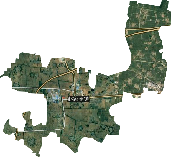趙家圈鎮(zhèn)衛(wèi)星圖