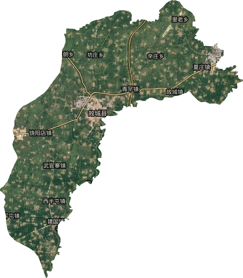 故城縣衛星圖