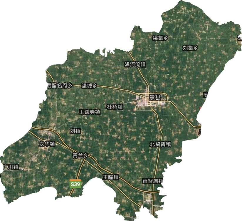 景縣衛星圖