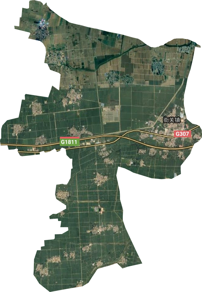 街關鎮衛星圖