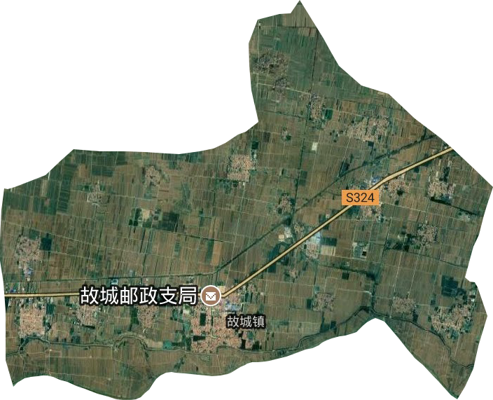 故城鎮(zhèn)衛(wèi)星圖