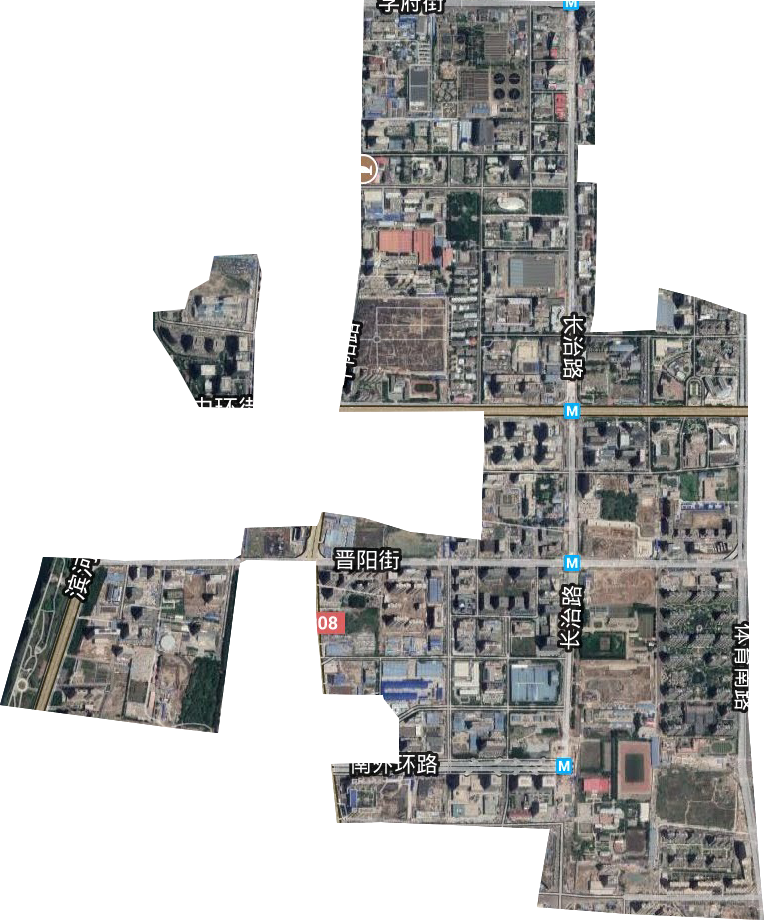太原高新技術產業開發區衛星圖