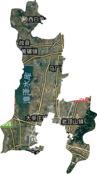 郊區(qū)衛(wèi)星圖