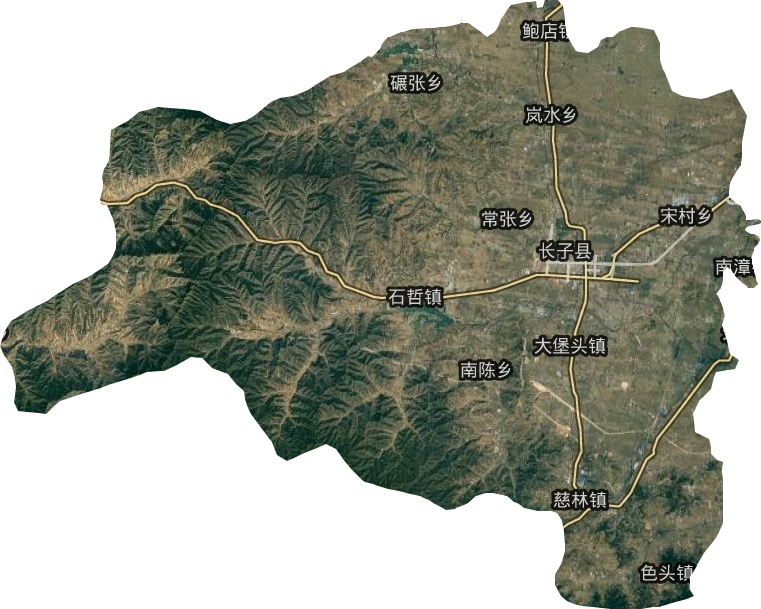 長子縣衛星圖