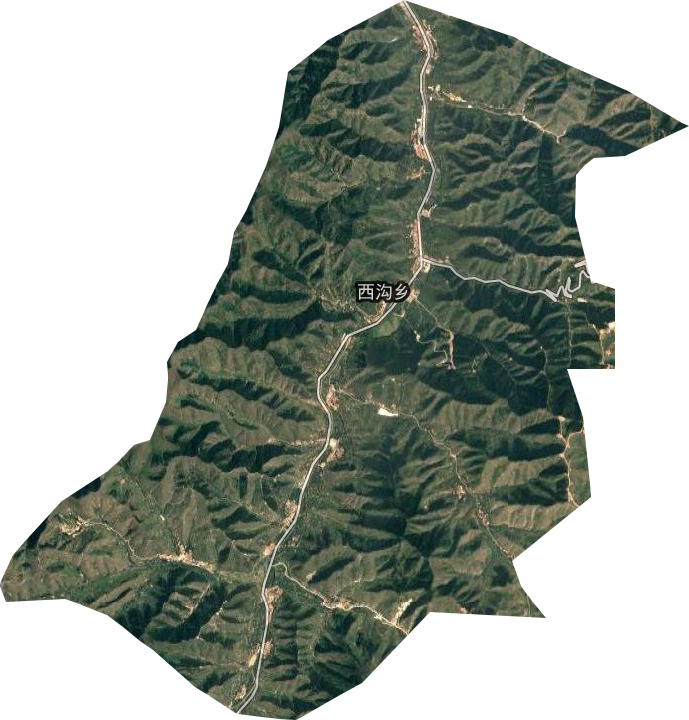 西溝鄉(xiāng)衛(wèi)星圖