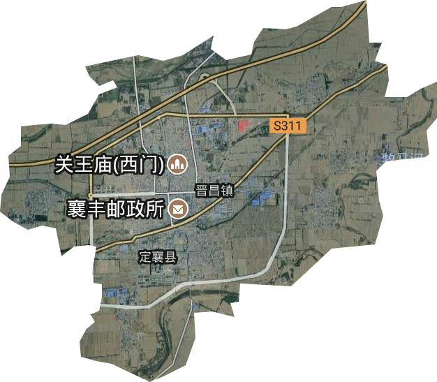 晉昌鎮衛星圖