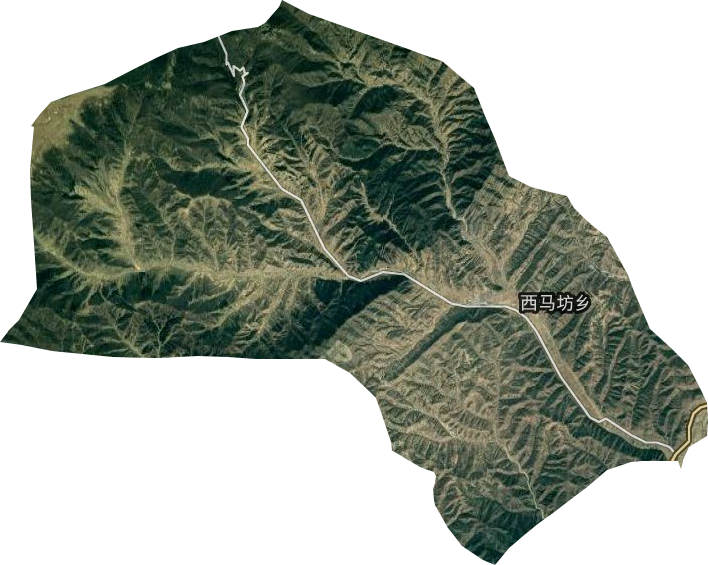 西馬坊鄉衛星圖
