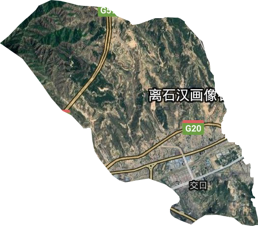 交口街道衛星圖