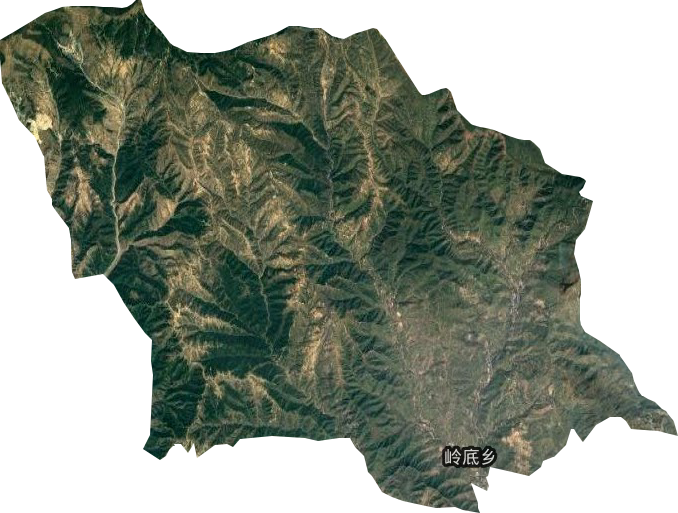 嶺底鄉衛星圖