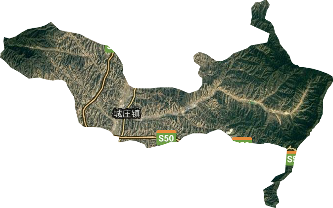 城莊鎮(zhèn)衛(wèi)星圖