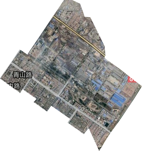 青山路街道衛(wèi)星圖