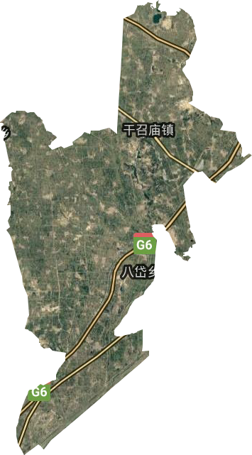 干召廟鎮衛星圖