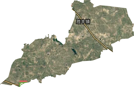 勝豐鎮衛星圖