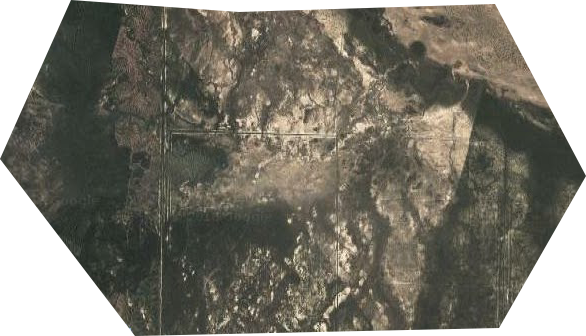 恩格爾河灌區衛星圖