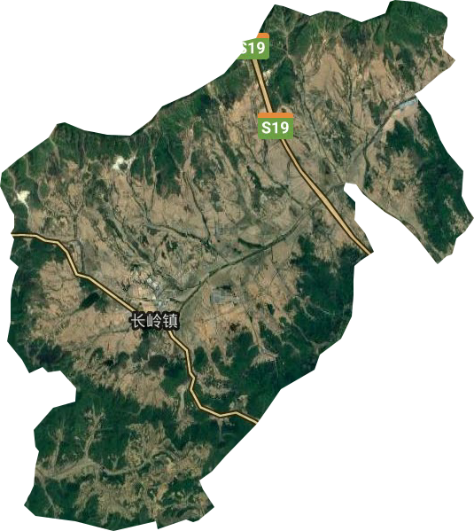 長嶺鎮衛星圖