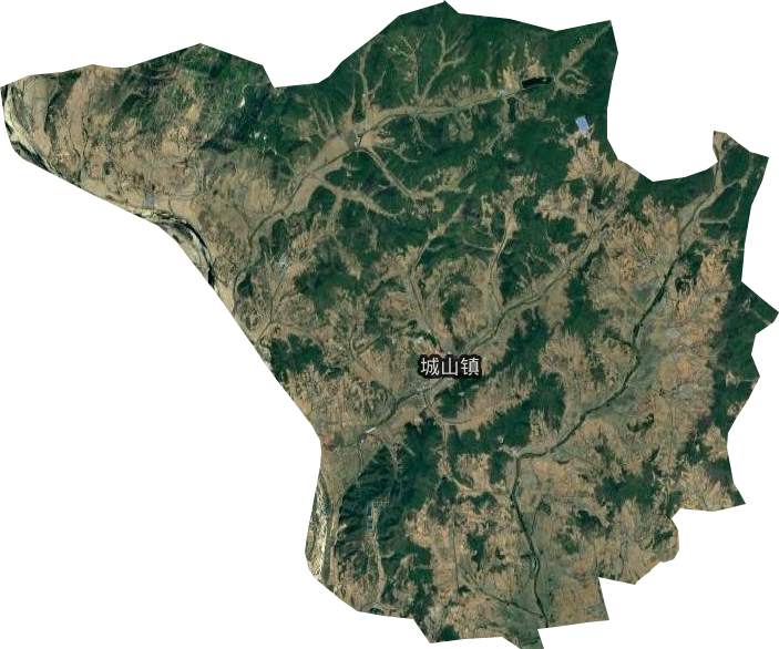 城山鎮(zhèn)衛(wèi)星圖