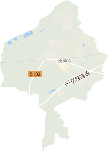 得勝鎮地形圖
