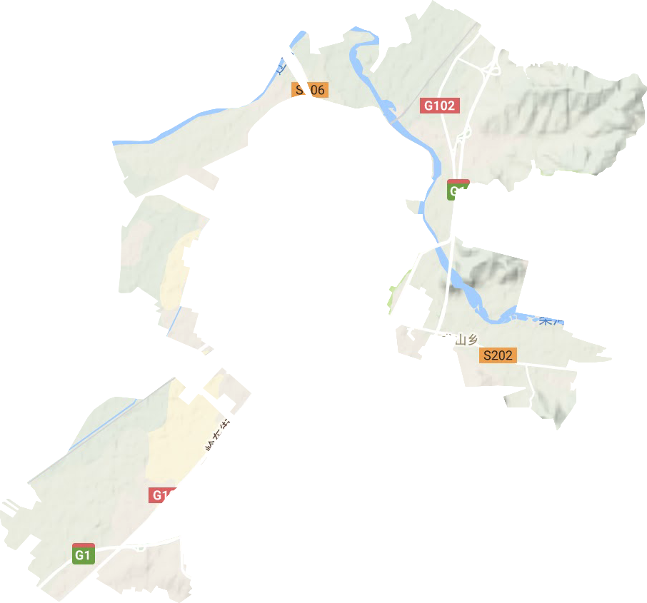 龍山鄉(xiāng)地形圖