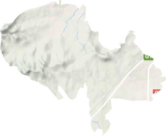 大臺山果樹農場地形圖