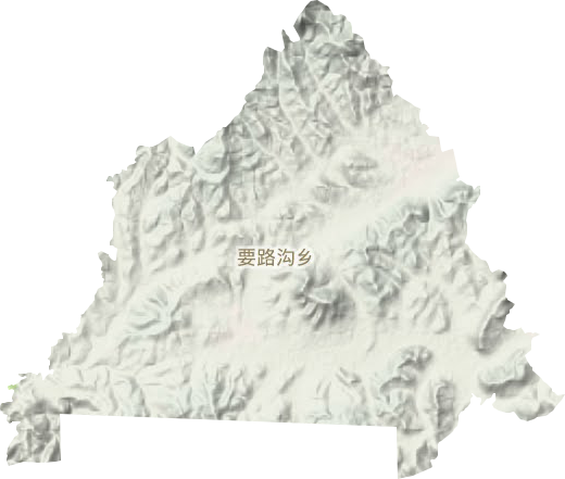 要路溝鄉地形圖