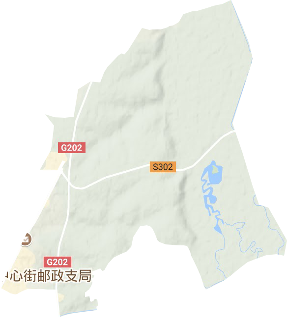 培英街道地形圖