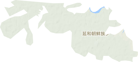 延和朝鮮族鄉地形圖