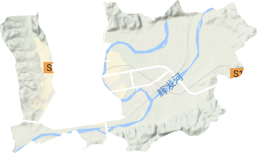 永吉街道地形圖