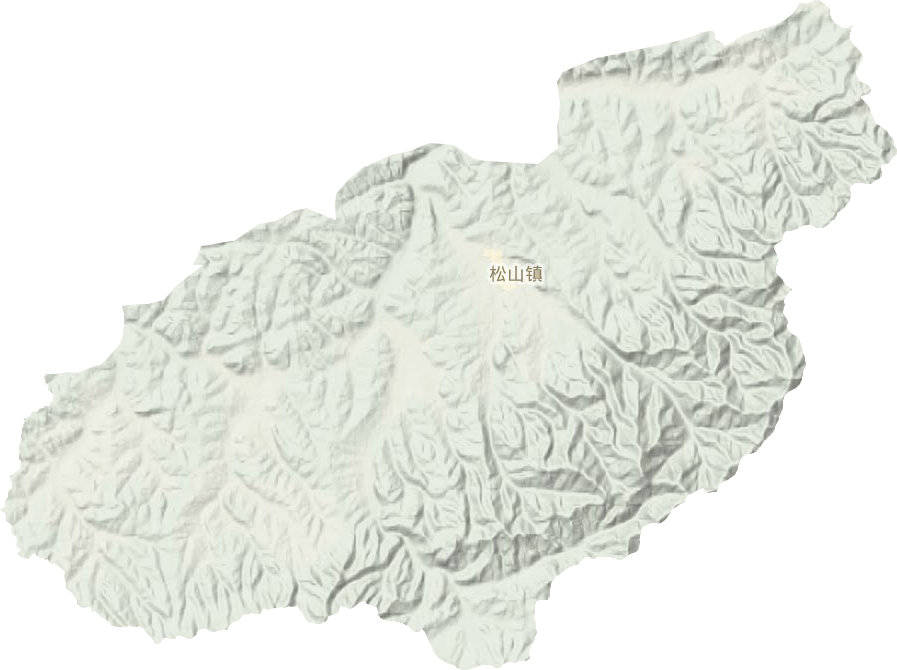 松山鎮地形圖