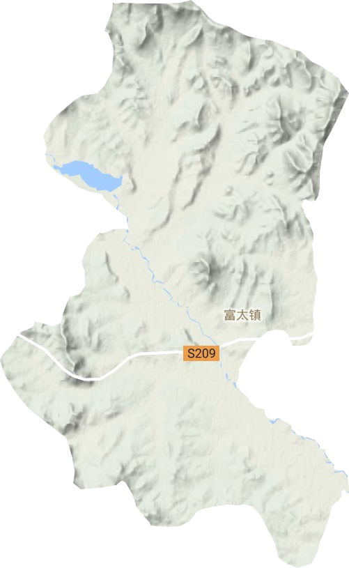 富太鎮地形圖