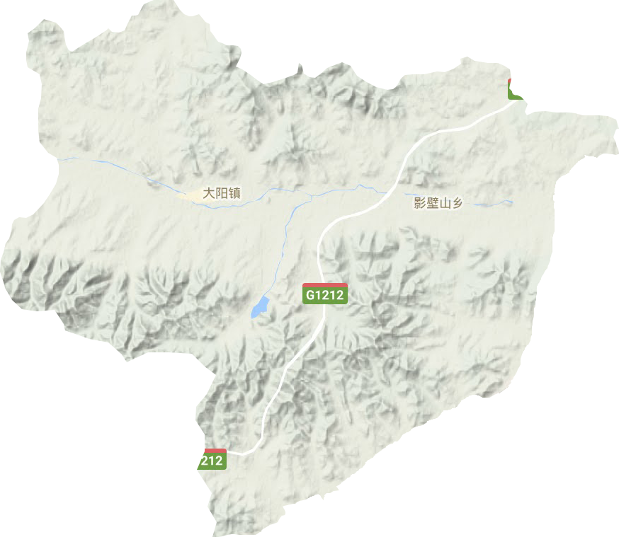 大陽鎮地形圖