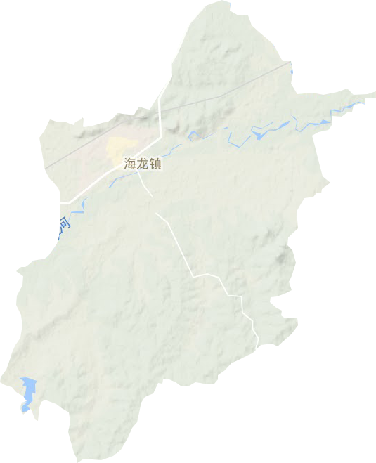 海龍鎮地形圖