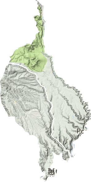 馬鹿溝鎮(zhèn)地形圖