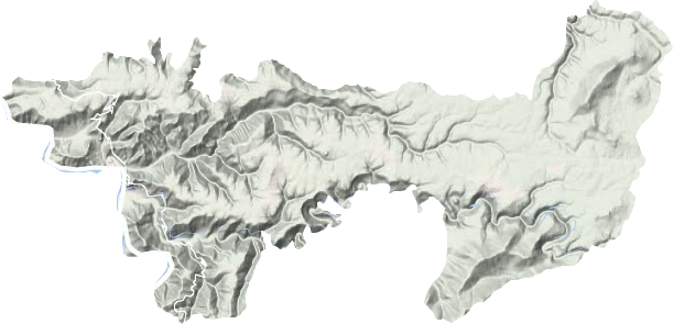 四道溝鎮地形圖