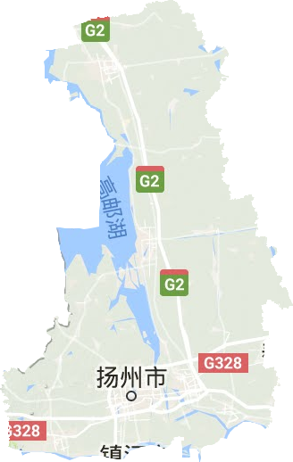 揚(yáng)州市地形圖