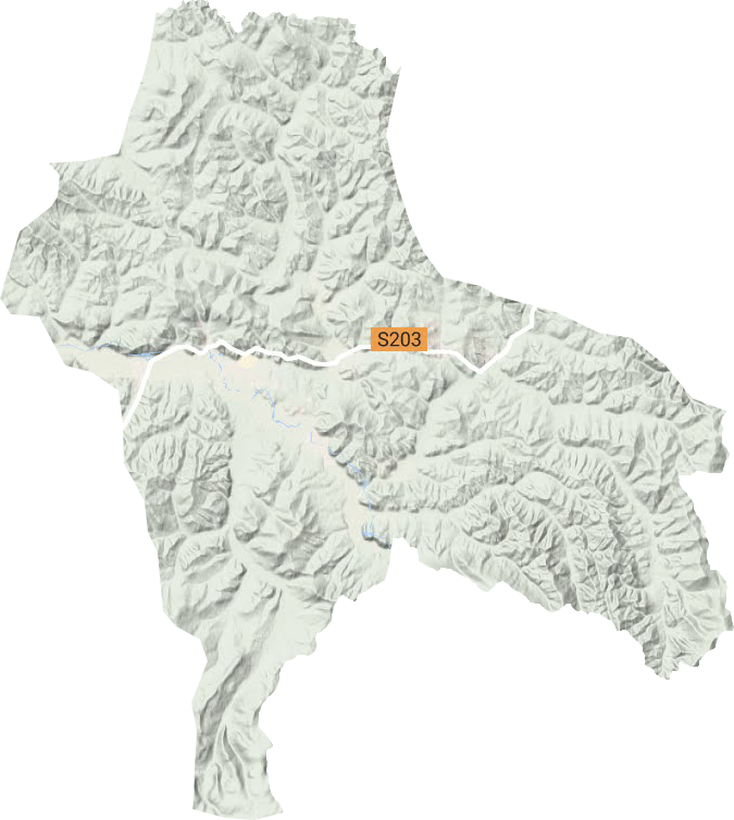 新合鄉(xiāng)地形圖