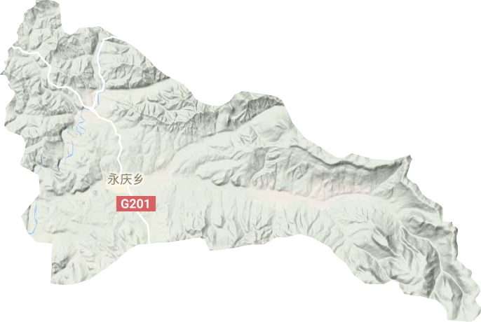 永慶鄉地形圖