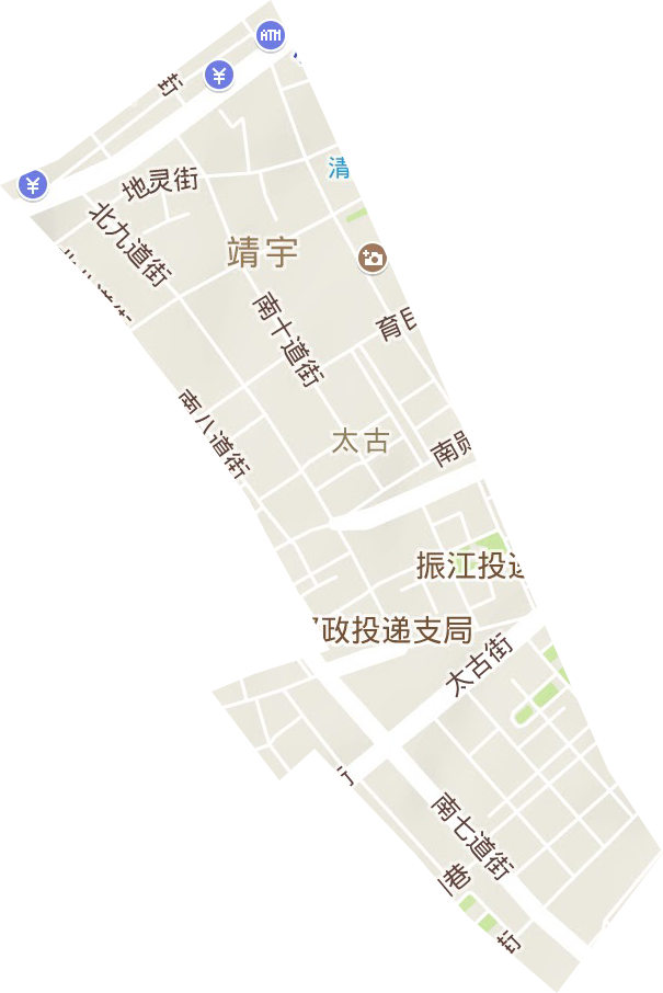太古街道地形圖