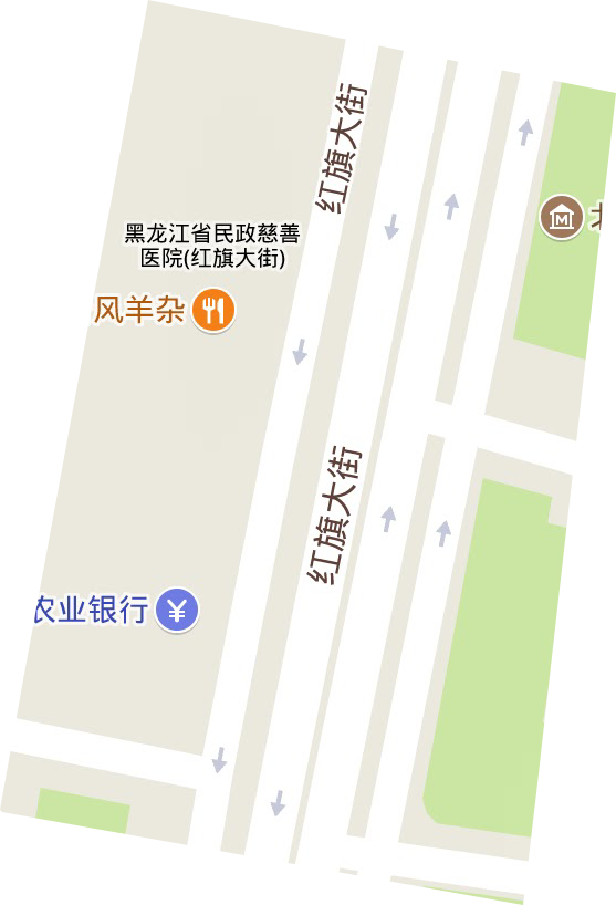 香坊區農墾地形圖