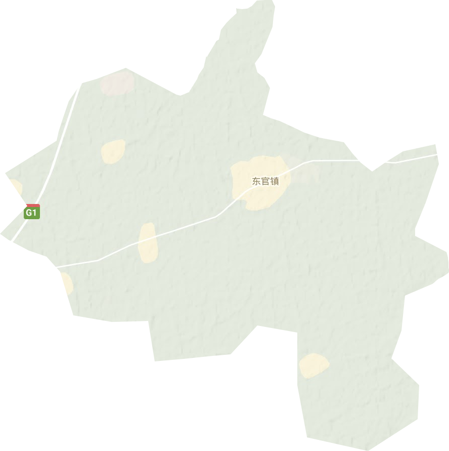東官鎮地形圖