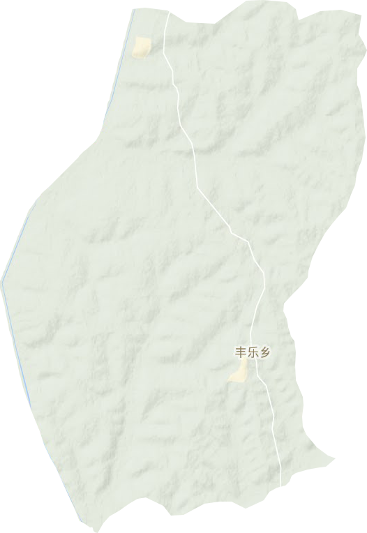 豐樂鄉地形圖