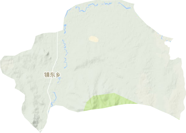 鎮東鄉地形圖