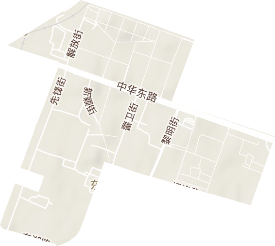 通東街道地形圖