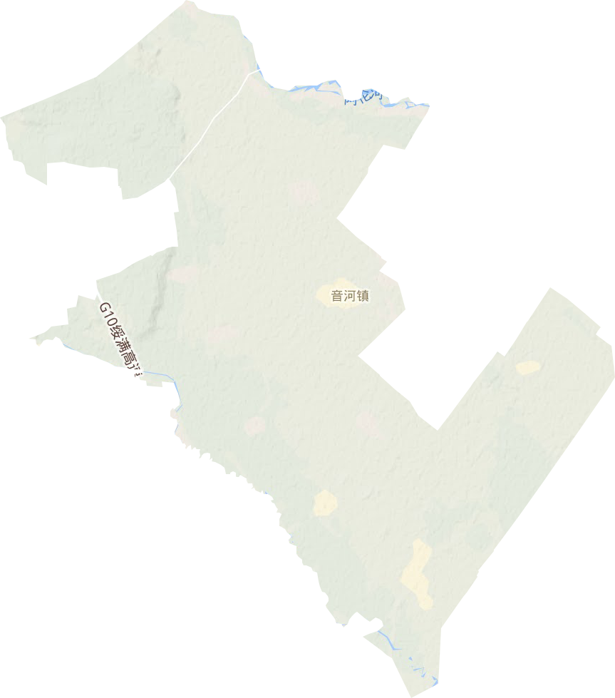 興十四鎮(zhèn)地形圖
