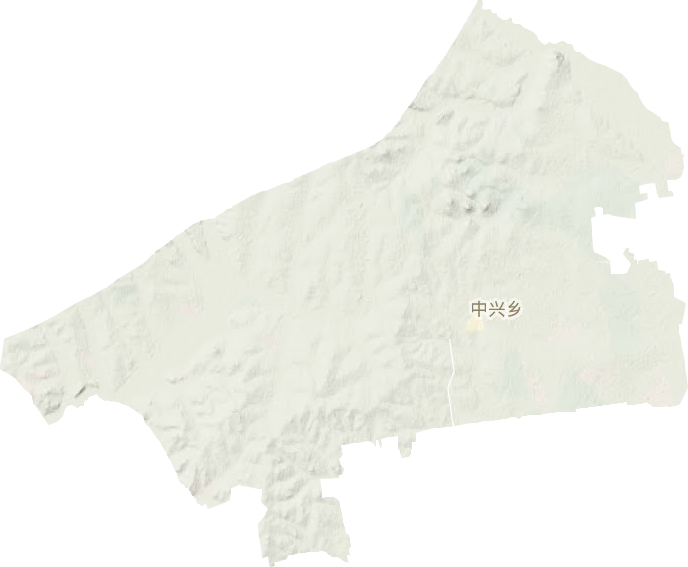 中興鄉(xiāng)地形圖