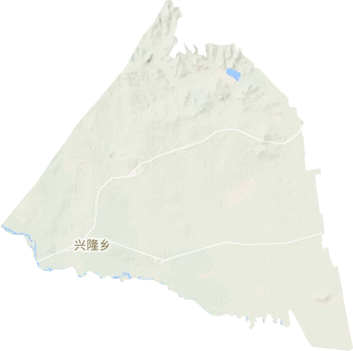 興隆鄉(xiāng)地形圖