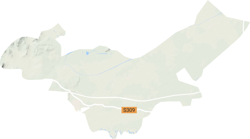 八五０農(nóng)場(chǎng)地形圖