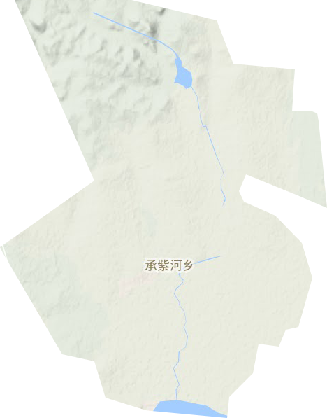 承紫河鄉地形圖