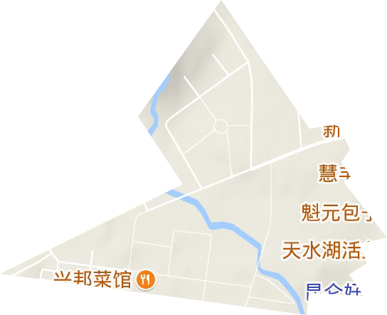 光宇街道地形圖